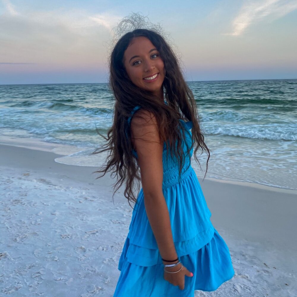 Blue Sundress Open Back Do+Be - image 3